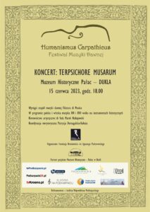 Koncert muzyki dawnej “Terpsichore Musarum” w wykonaniu zespołu Filatura di Musica
