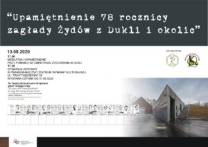 Upamiętnienie 78. rocznicy zagłady Żydów z Dukli i okolic