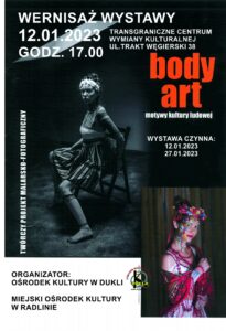 Wernisaż wystawy “Body art – motyw kultury ludowej”