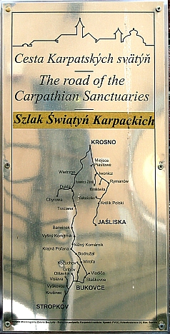 Szlak świątyń Karpackich Polska-Słowacja