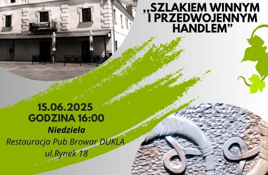 Niedzielny spacer po historycznej Dukli z Kamilą Koszczan