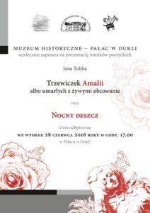 Prezentacja tomików poetyckich Jana Tulika
