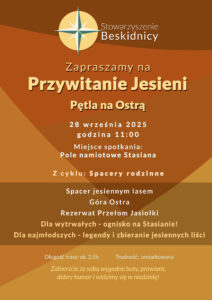 Przywitanie Jesieni z Beskidnikami – rodzinny spacer na Ostrą